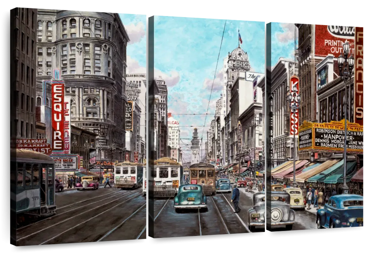 1941 Market St. San Francisco Wall Art