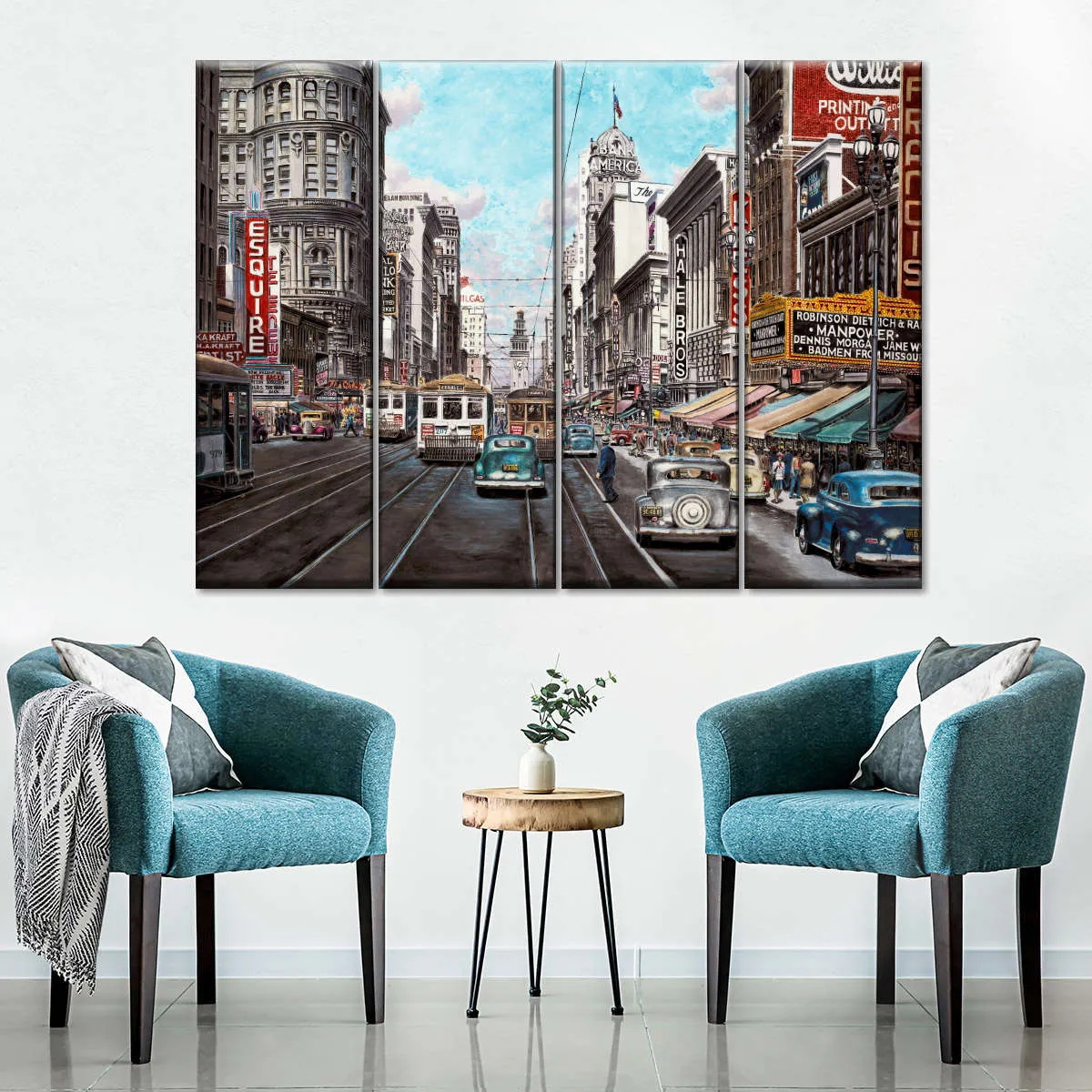 1941 Market St. San Francisco Wall Art