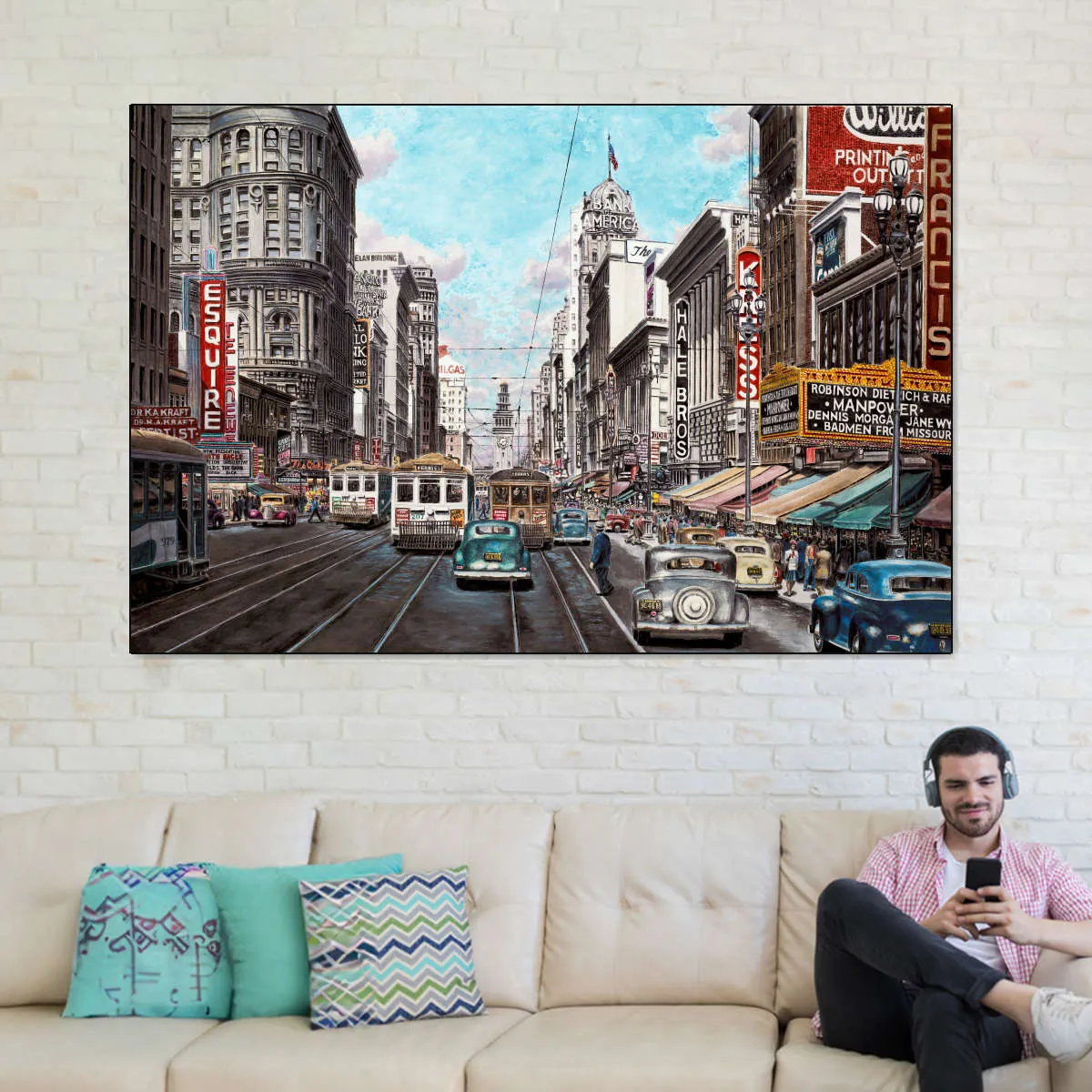 1941 Market St. San Francisco Wall Art