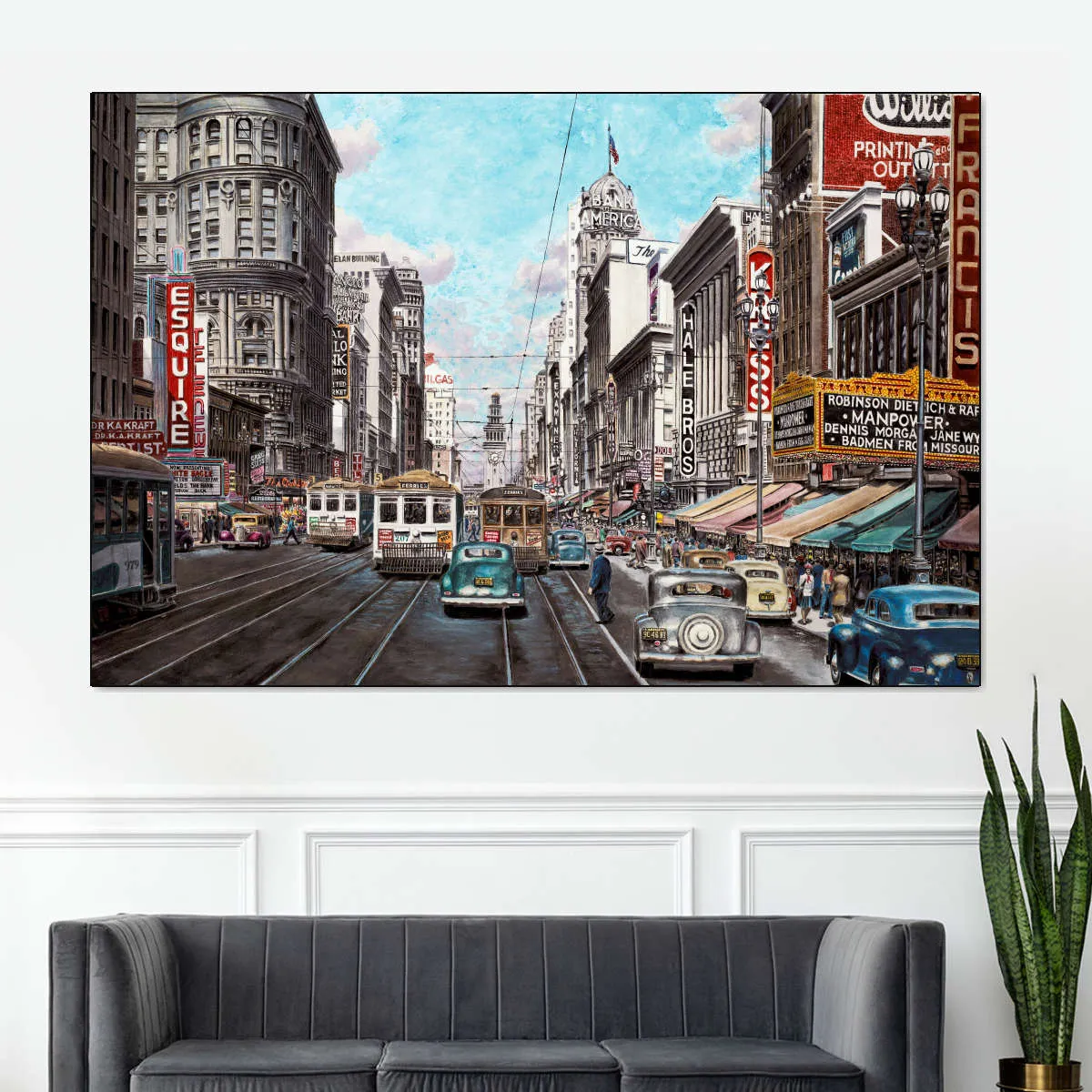 1941 Market St. San Francisco Wall Art