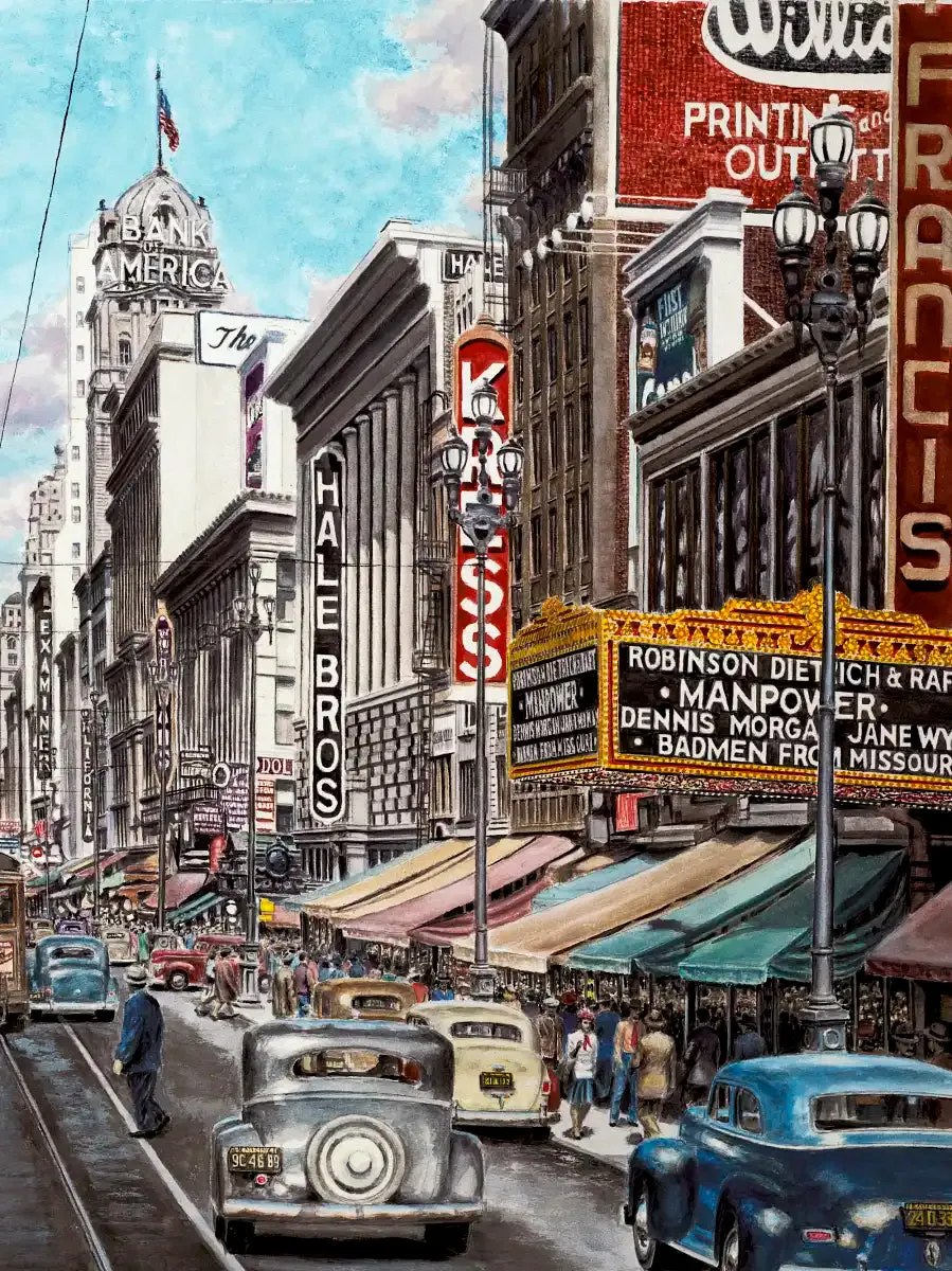1941 Market St. San Francisco Wall Art