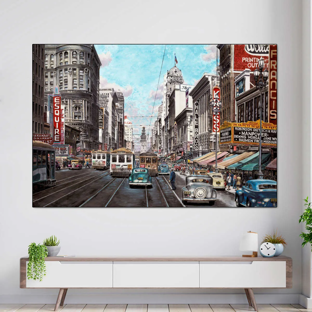 1941 Market St. San Francisco Wall Art