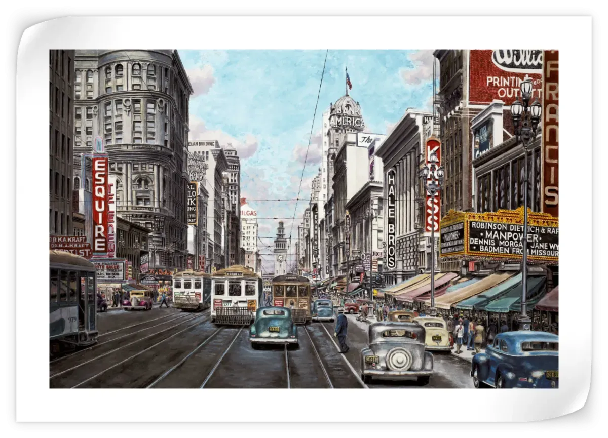 1941 Market St. San Francisco Wall Art