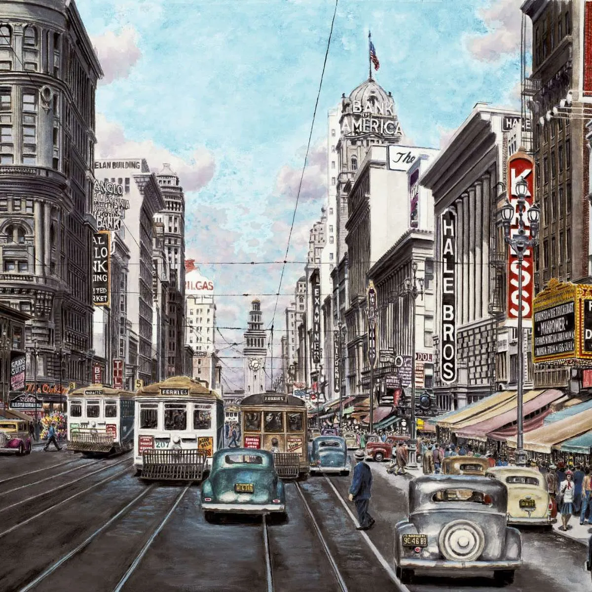 1941 Market St. San Francisco Wall Art