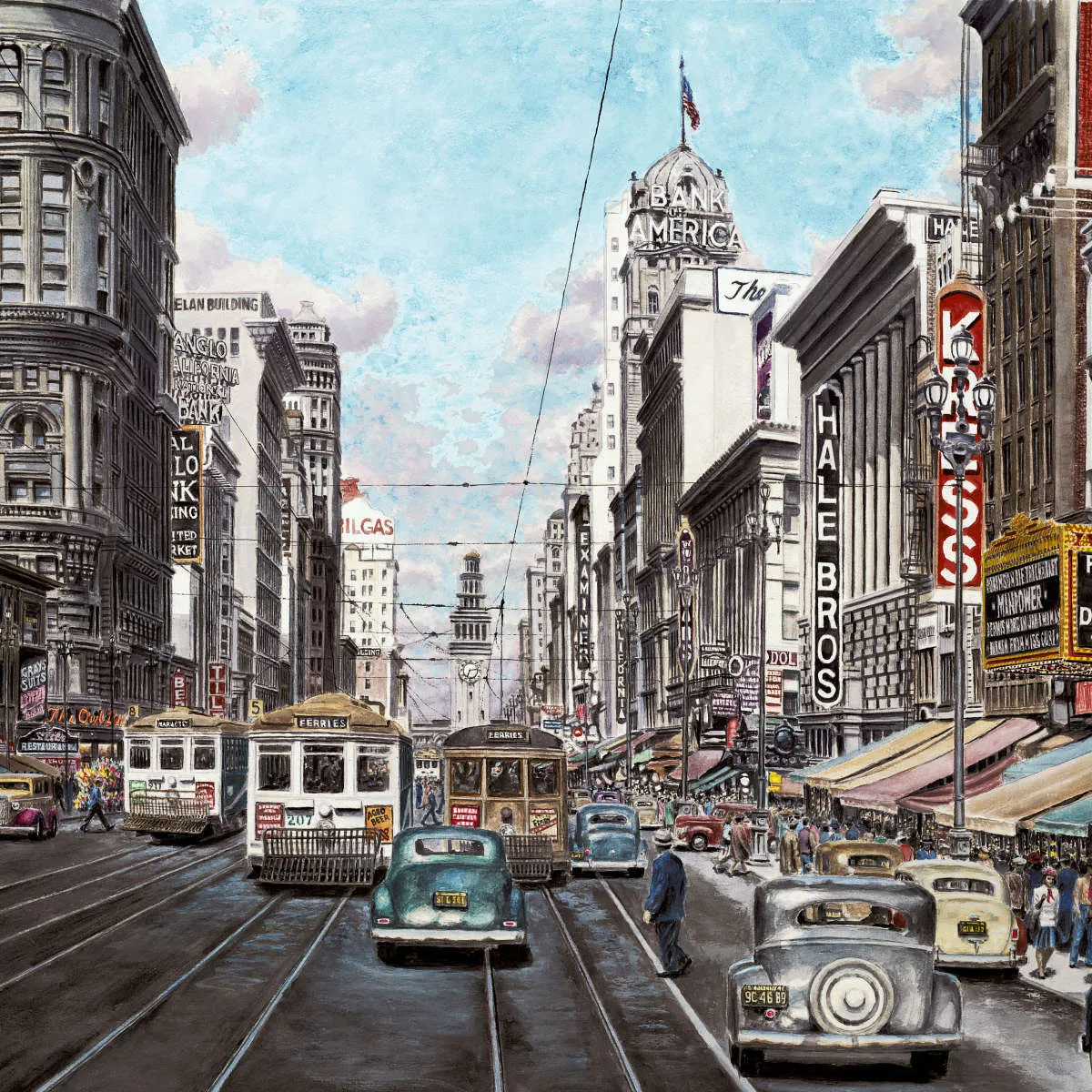 1941 Market St. San Francisco Wall Art