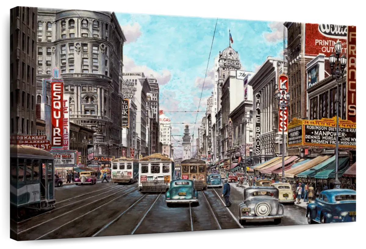 1941 Market St. San Francisco Wall Art