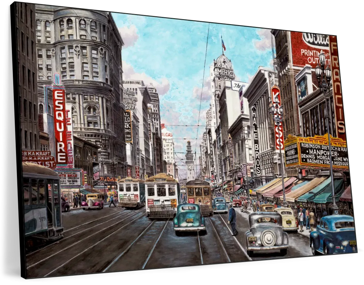 1941 Market St. San Francisco Wall Art