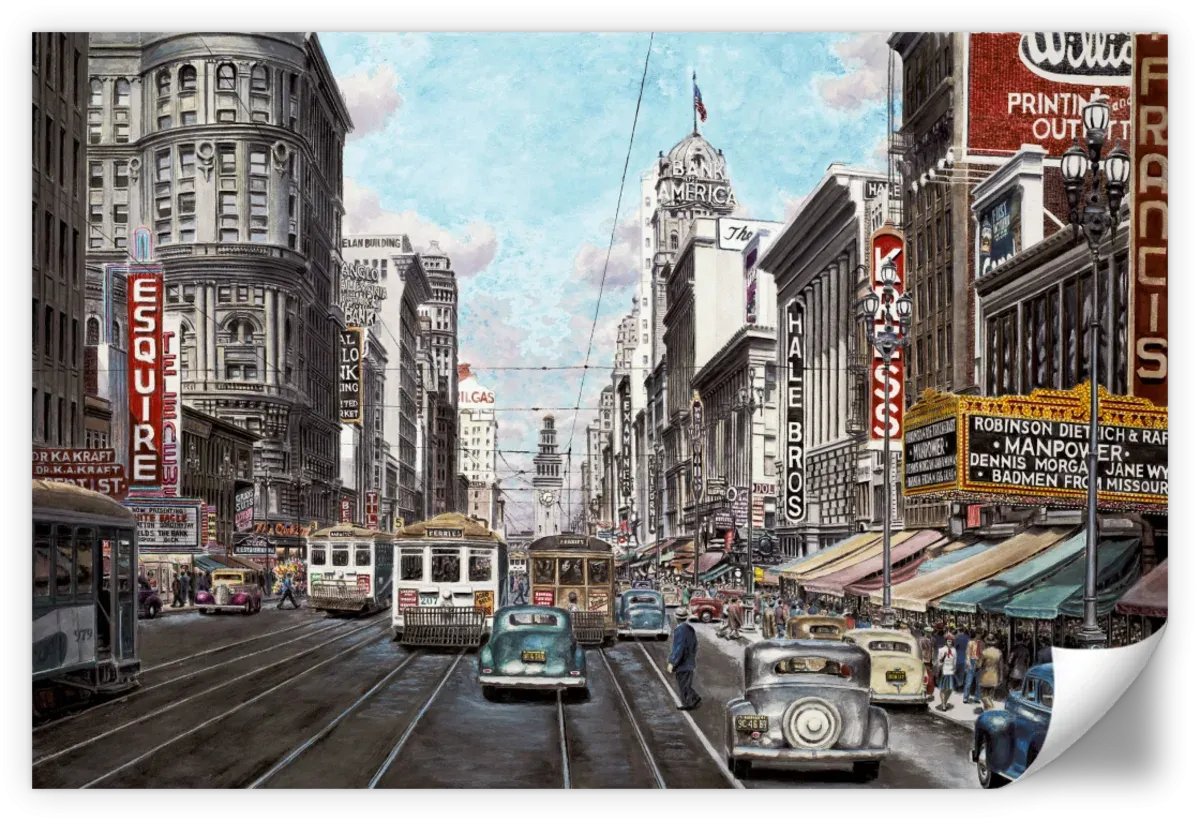1941 Market St. San Francisco Wall Art