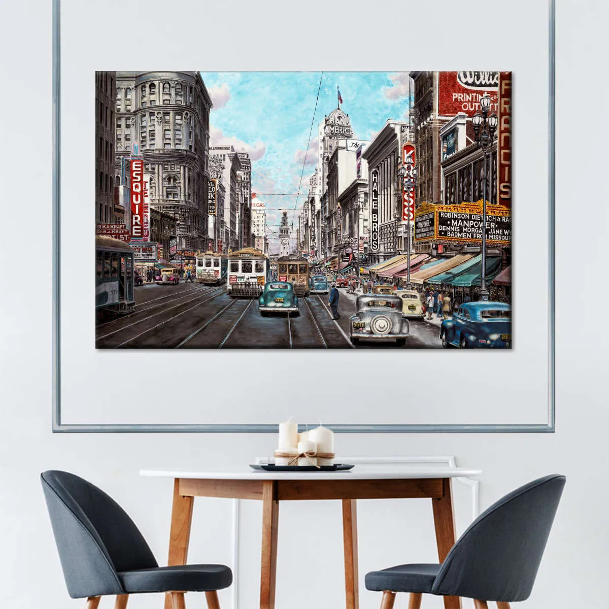 1941 Market St. San Francisco Wall Art