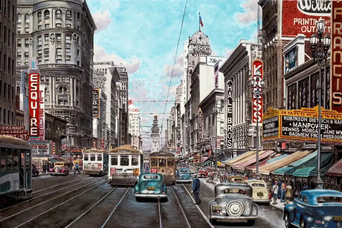 1941 Market St. San Francisco Wall Art