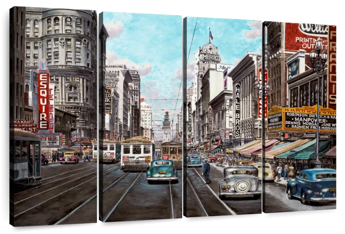 1941 Market St. San Francisco Wall Art