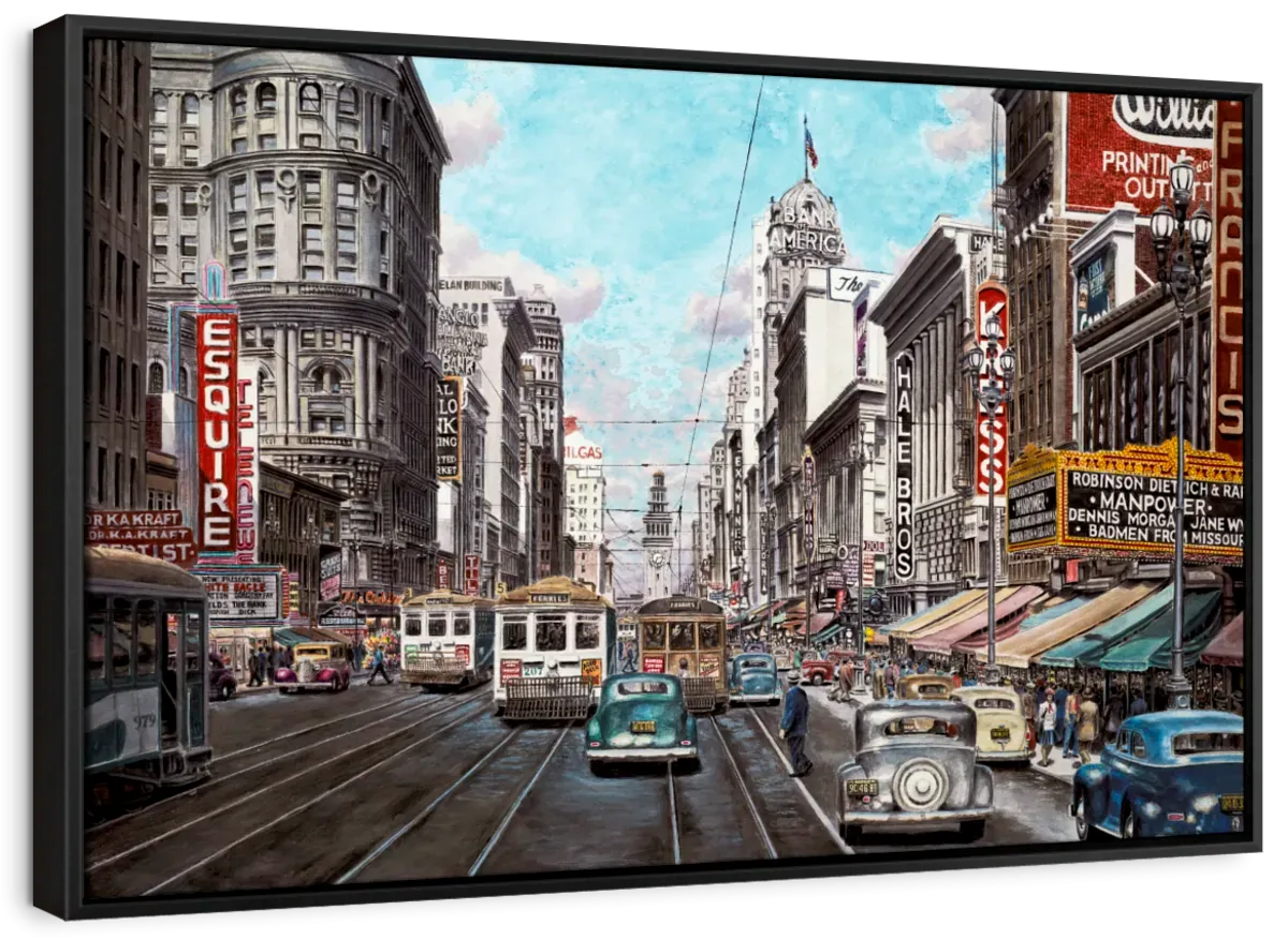 1941 Market St. San Francisco Wall Art