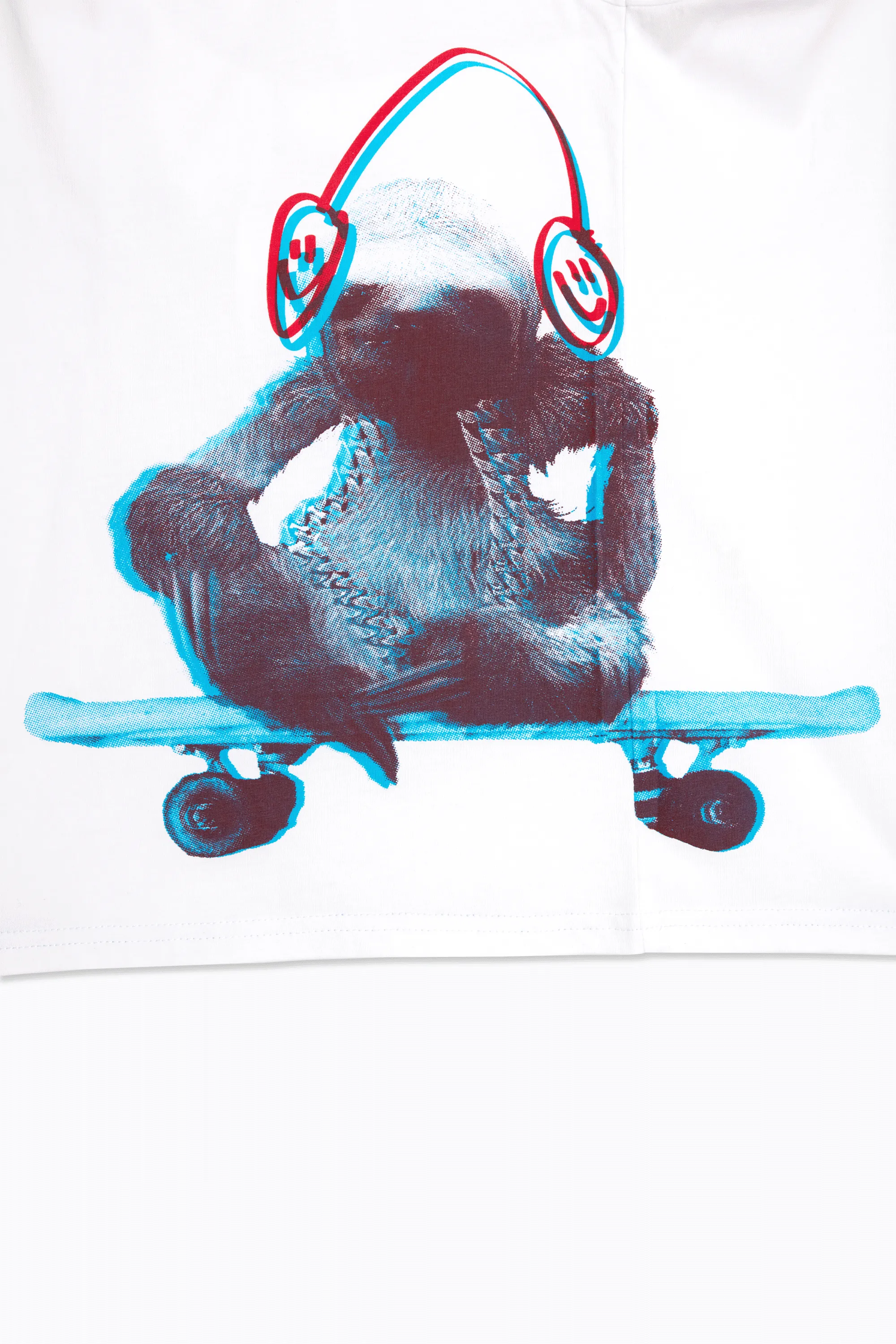 3D Skater Sloth Tee