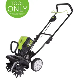 80V 10" Cordless Battery Cultivator / Tiller (Tool Only)