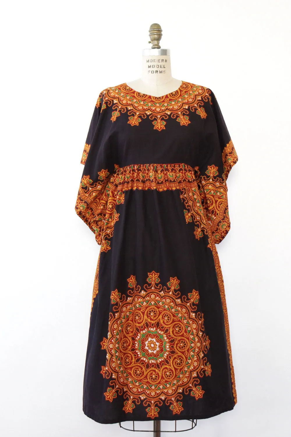 Abidjan Cotton Medallion Dress S