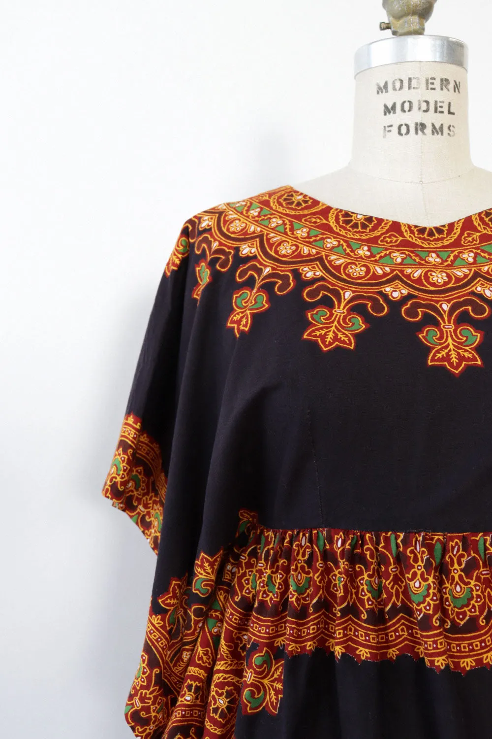 Abidjan Cotton Medallion Dress S