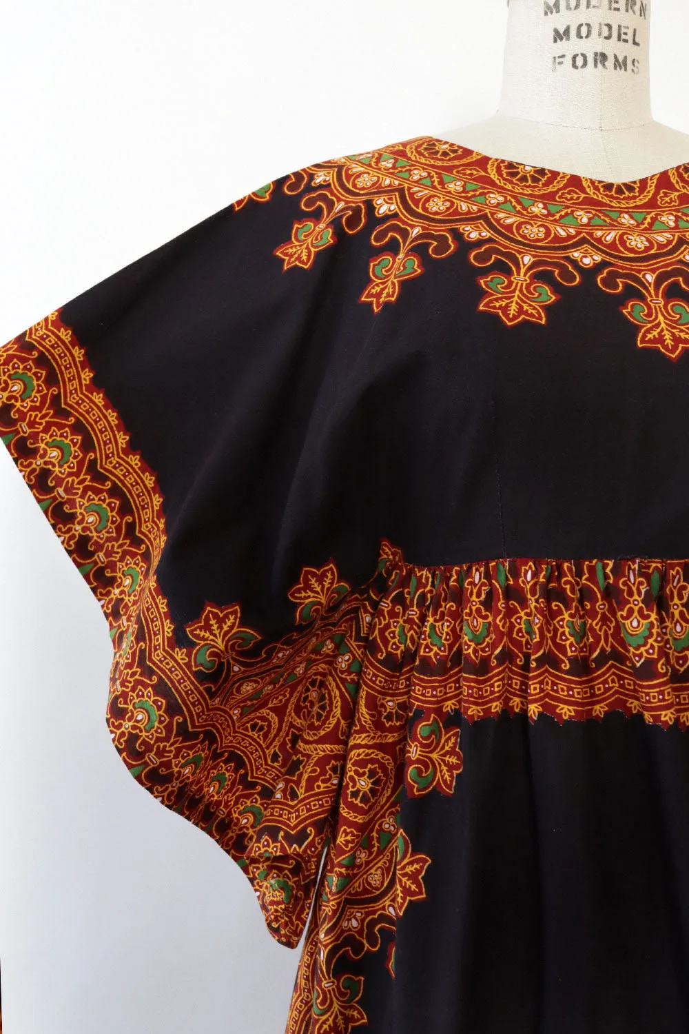 Abidjan Cotton Medallion Dress S