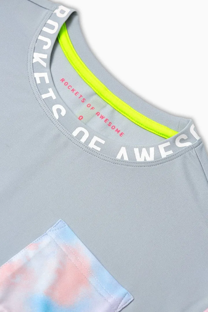 Active Pastel Clouds Tee