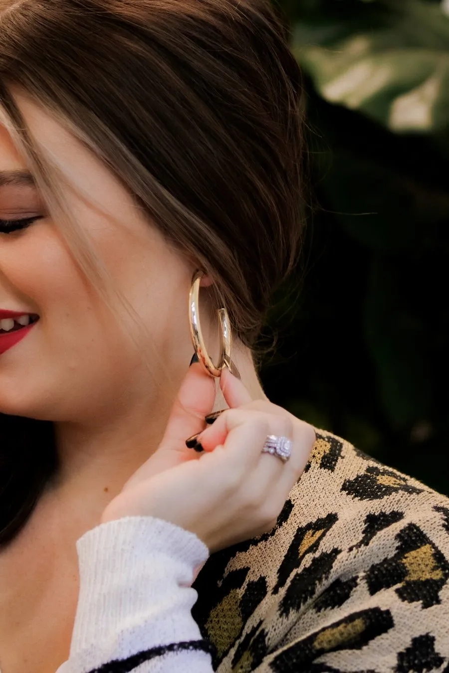 Alle Gold Hoop Earrings