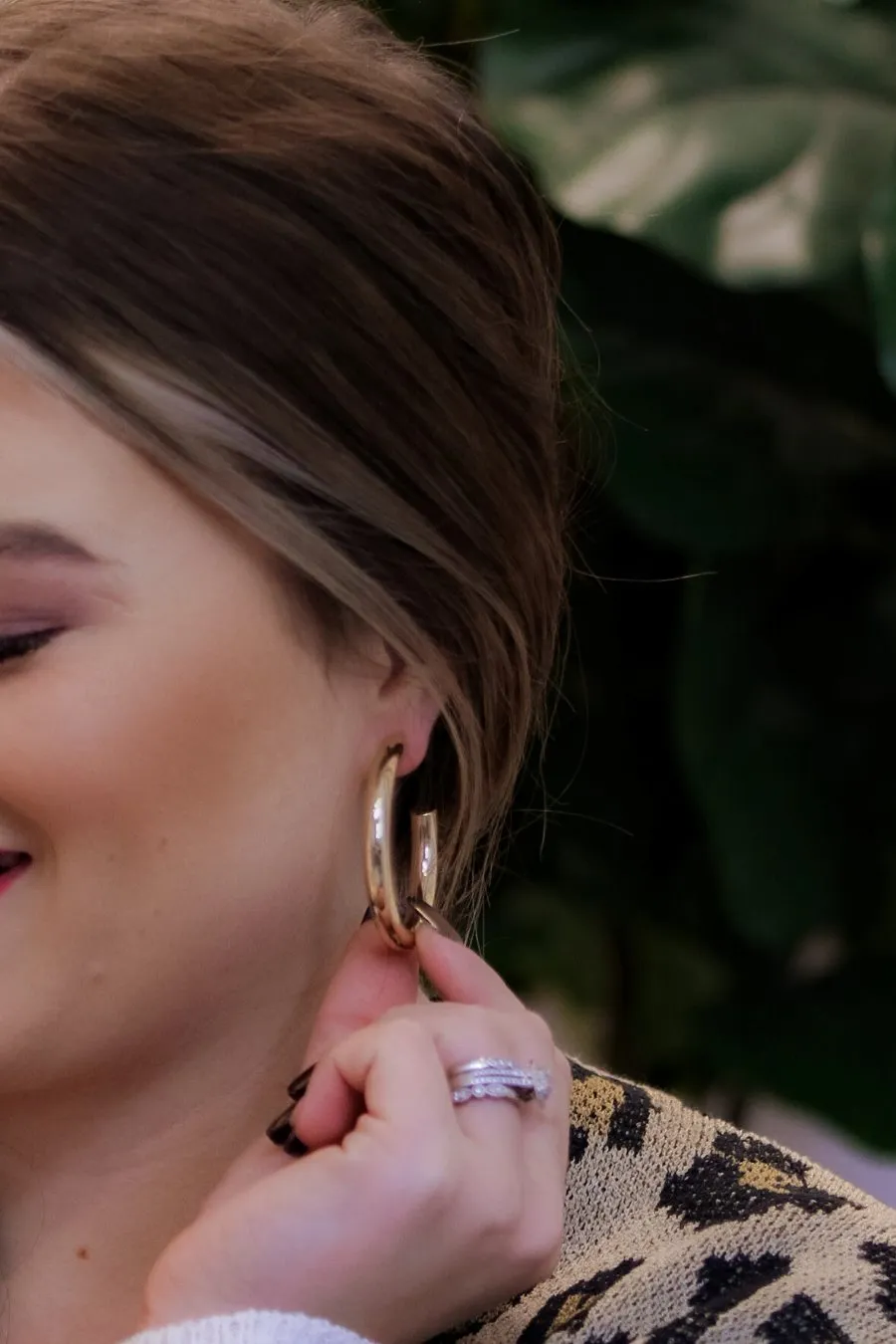 Alle Gold Hoop Earrings