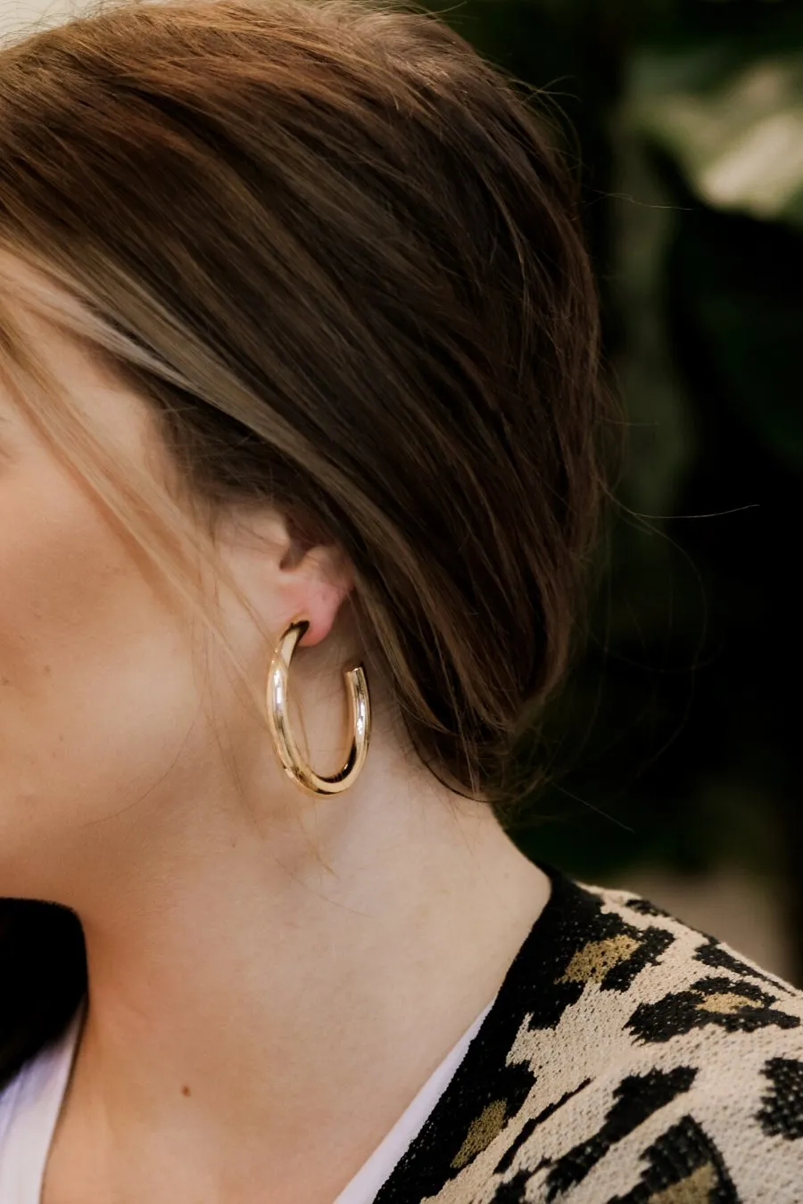 Alle Gold Hoop Earrings