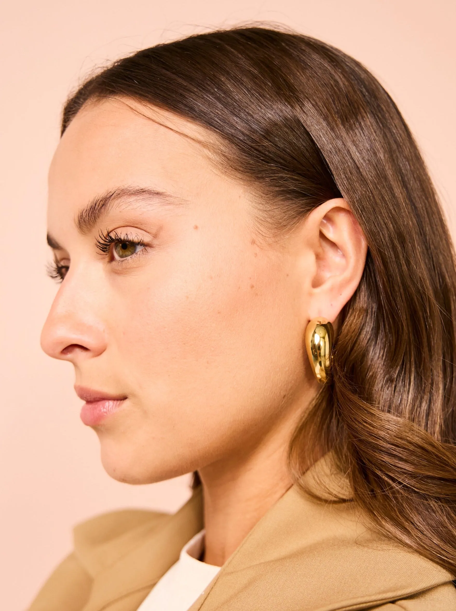 Arms of Eve Sage Gold Earrings