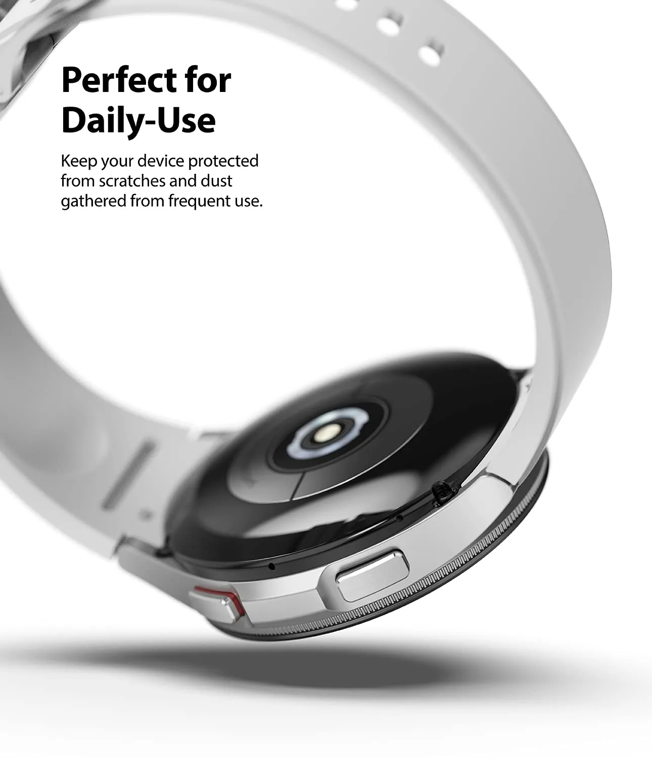 Bezel Styling Compatible with Samsung Galaxy Watch 4 Classic 42mm - Black [42-03]