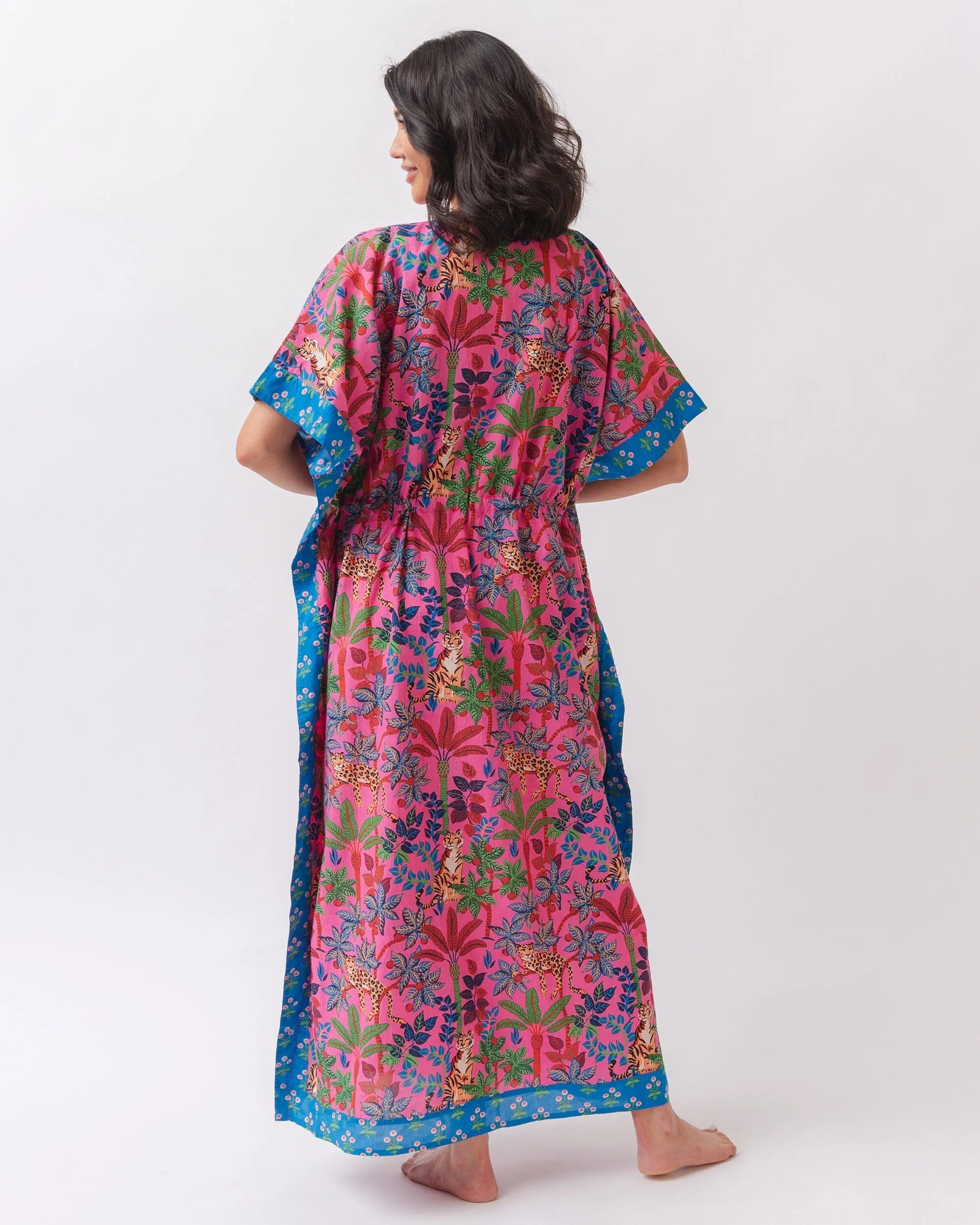Big Cat Family Let's Cruise Caftan