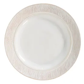 Blenheim Oak Dinner Plate - Whitewash