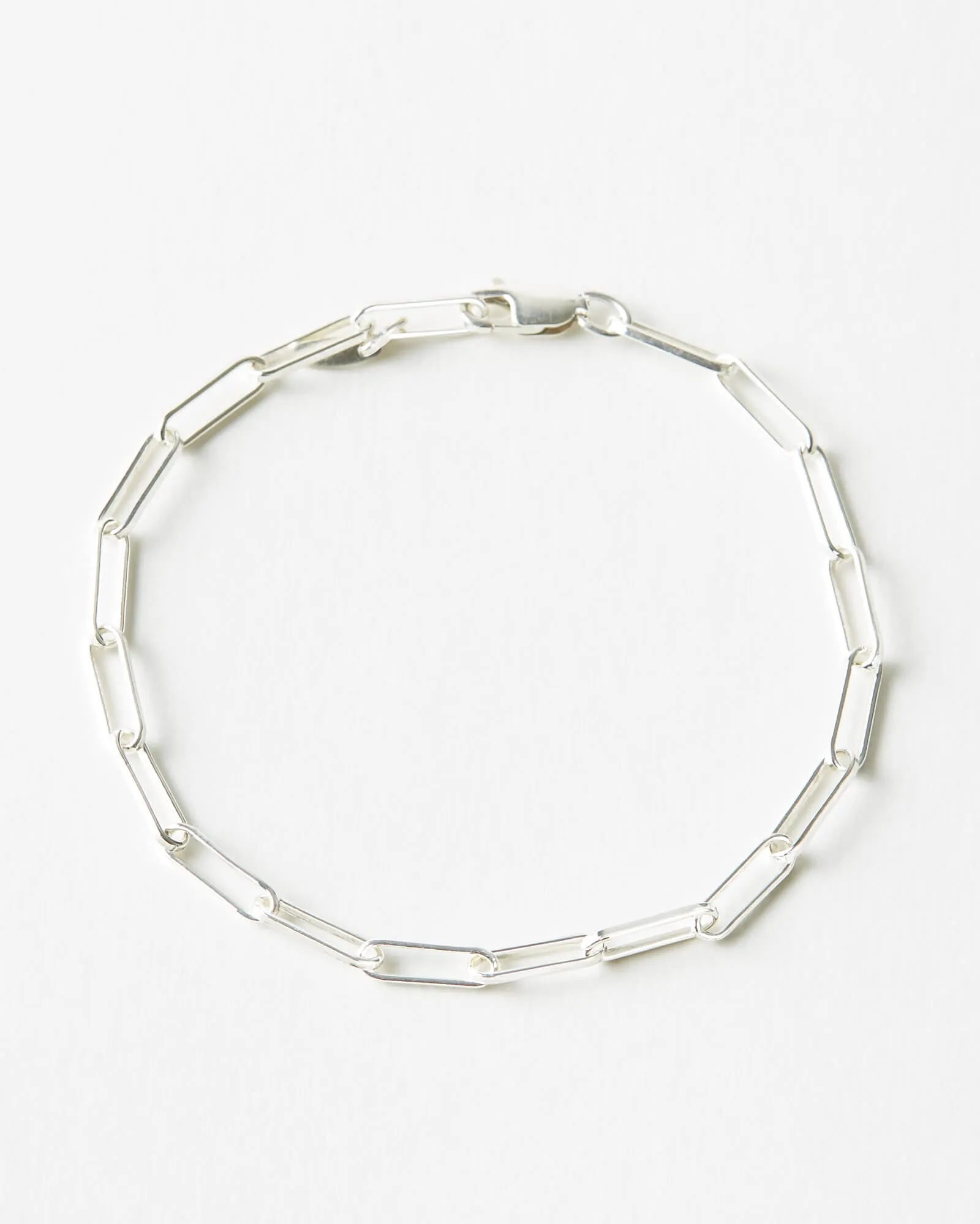 Bold Paperclip Chain Bracelet