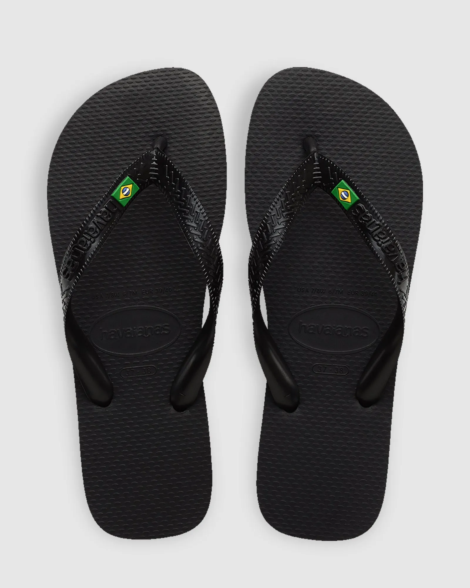 BRAZIL BLACK THONGS