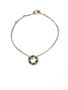 CHANNEL INSPIRED DIAMOND BRACELET