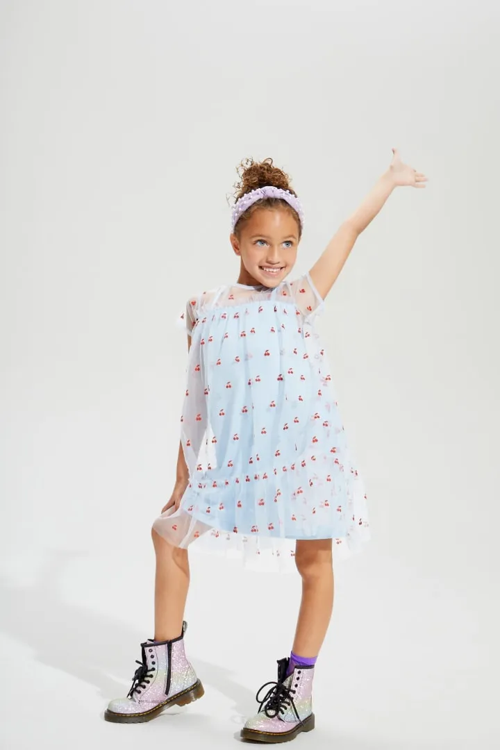 Cherry Tulle Dress