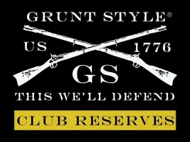Club Grunt Style Reserves Monthly Membership