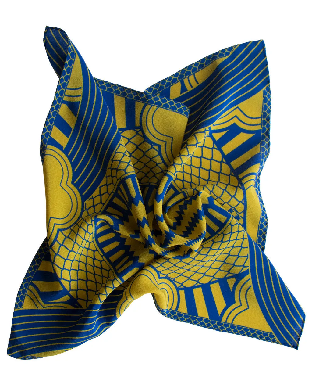 Cosmic Ouroboros – Ultramarine and Gold