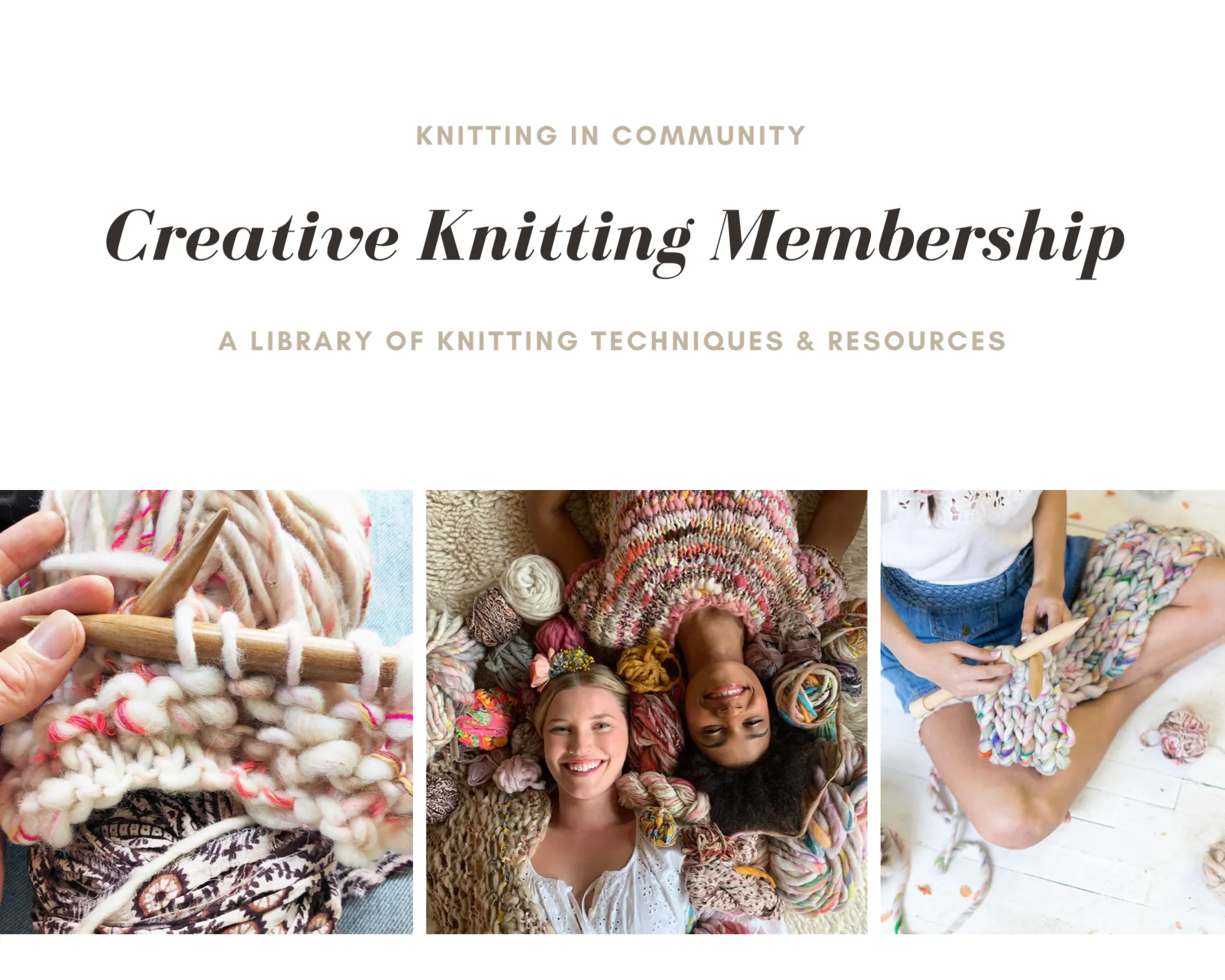 Creative Knitters Membership