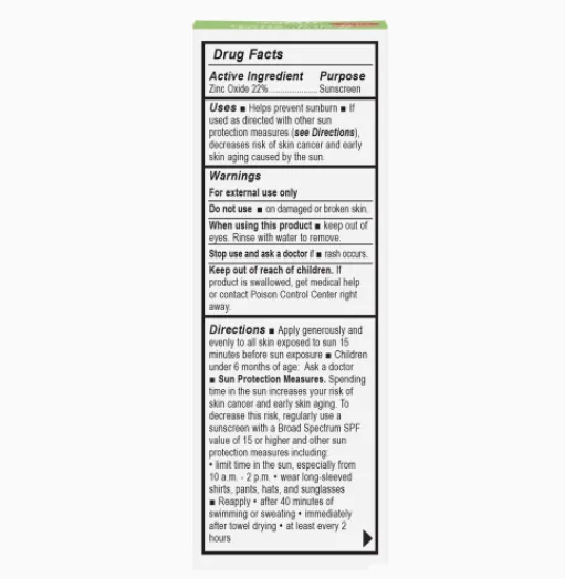 Earth Mama Organics - Baby Mineral Sunscreen Stick SPF40