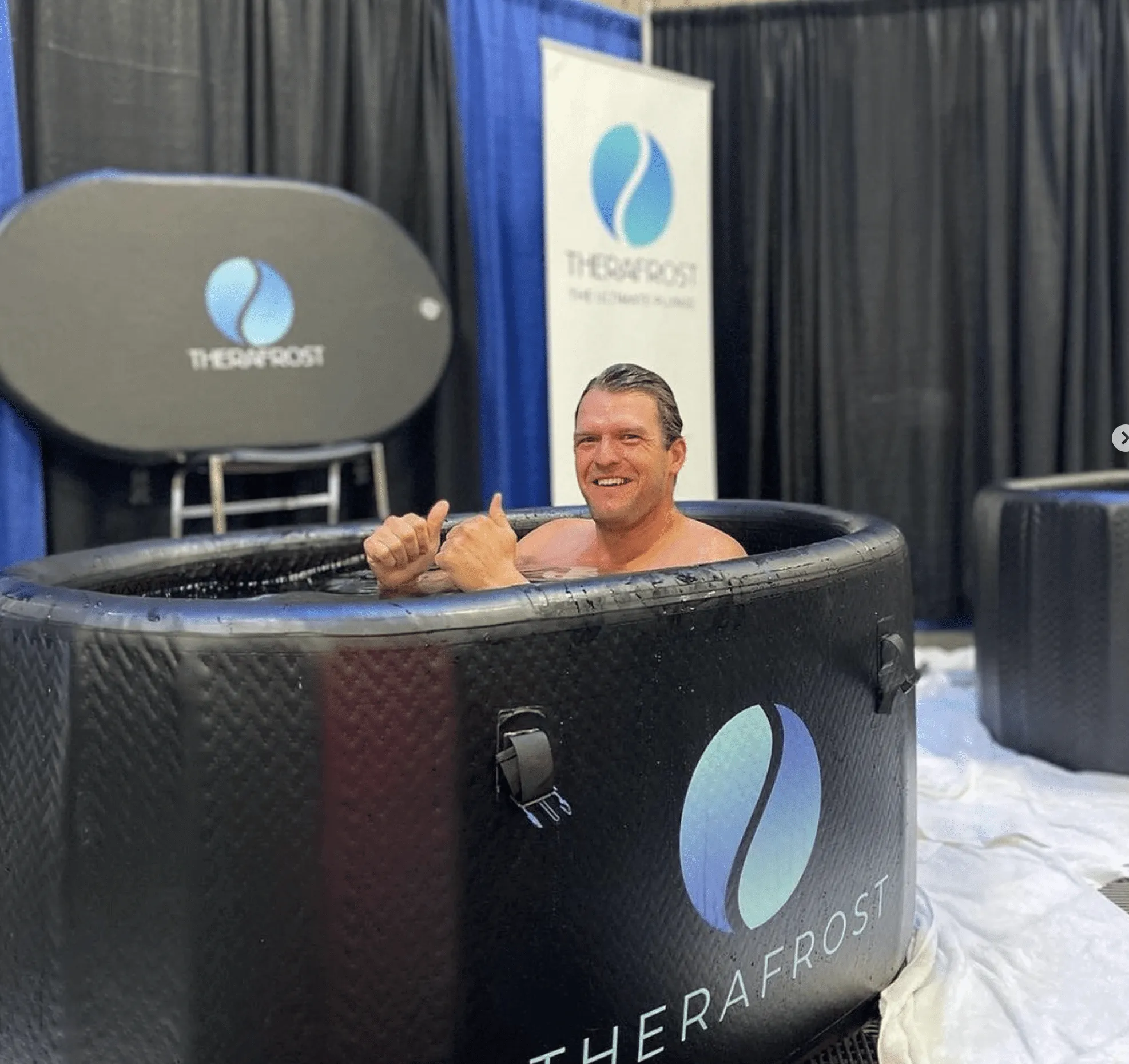 Get Cold Plunge Benefits with the Portable TheraFrost HydroTub with Ozone