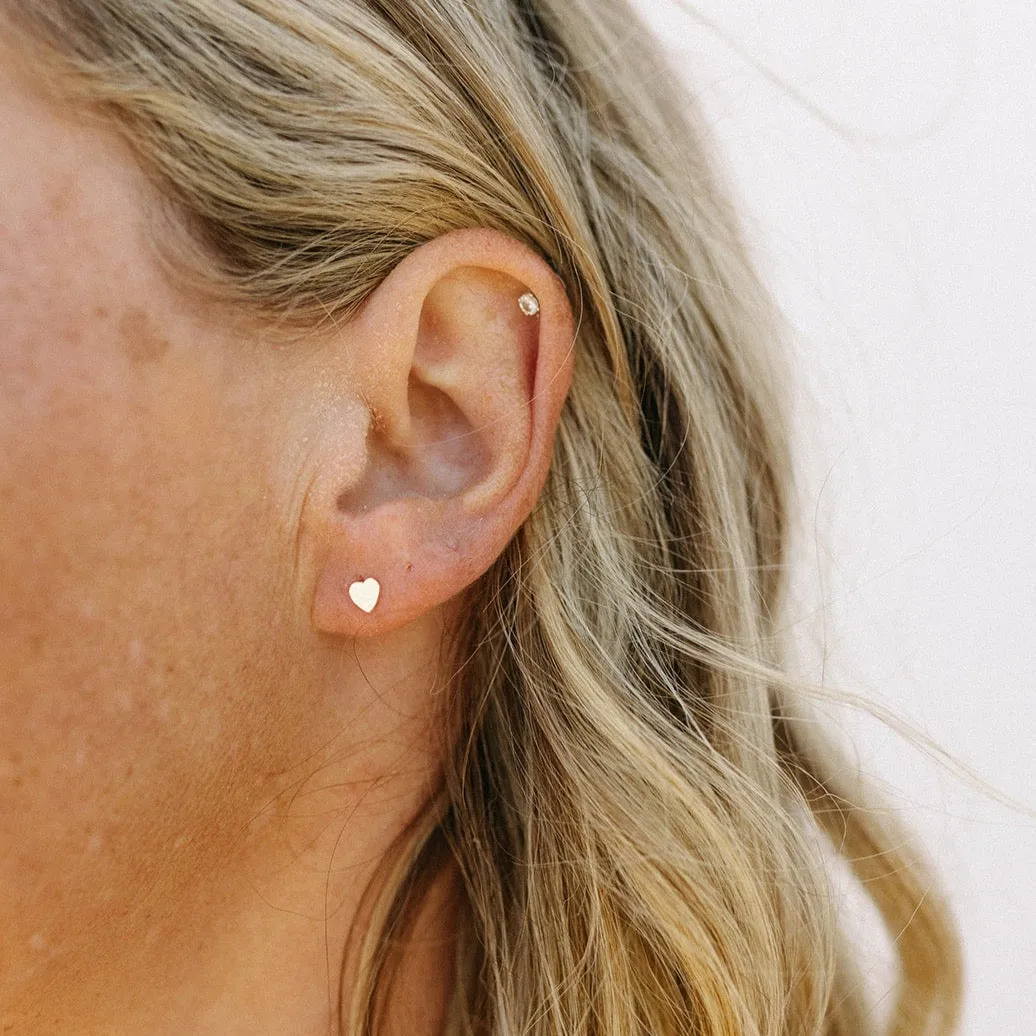 Heart Studs