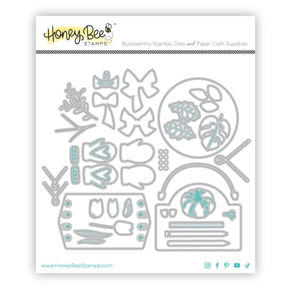 Honey Bee Stamps - Honey Cuts - Lovely Layers: Seasonal Signs