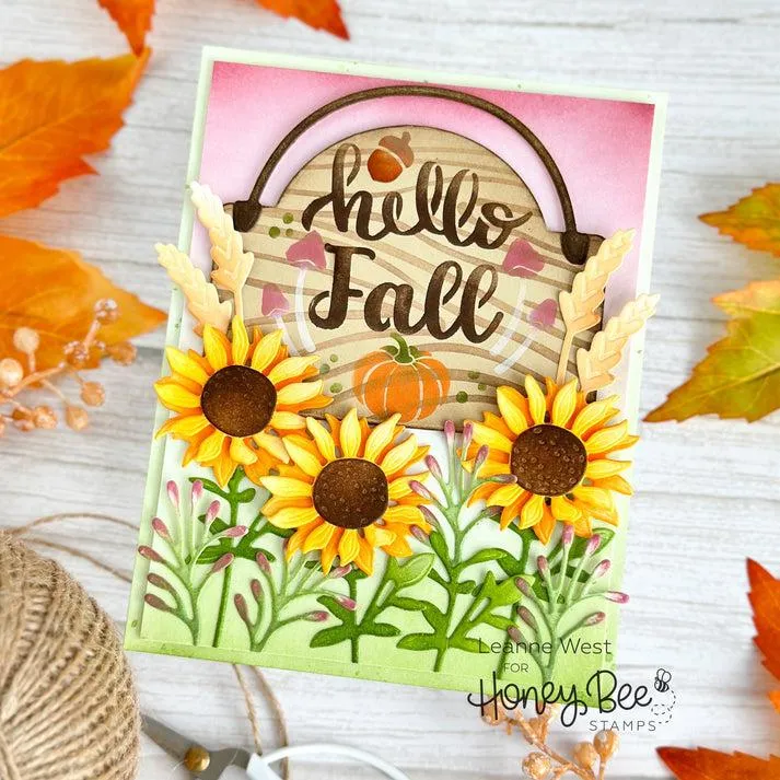 Honey Bee Stamps - Honey Cuts - Lovely Layers: Seasonal Signs