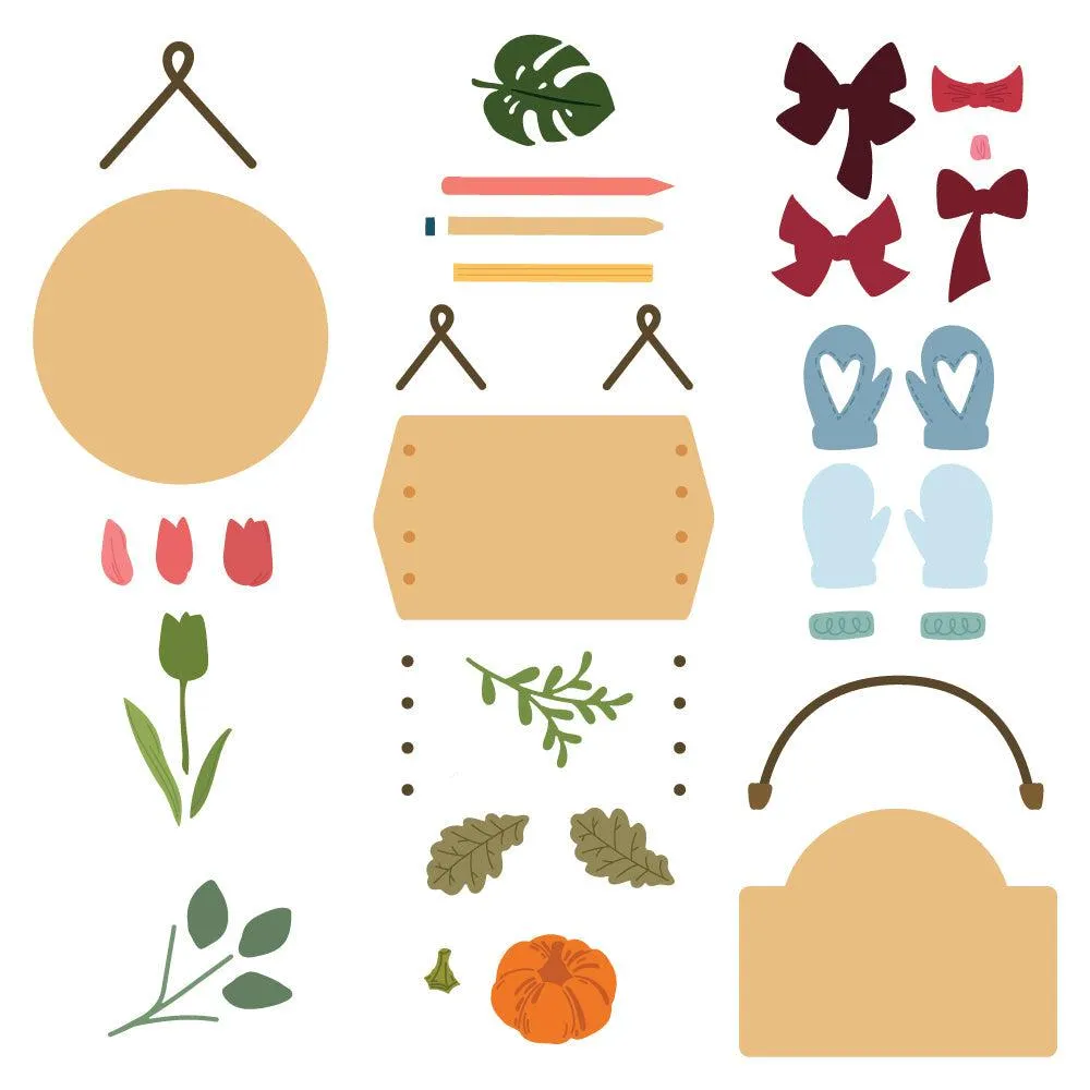 Honey Bee Stamps - Honey Cuts - Lovely Layers: Seasonal Signs