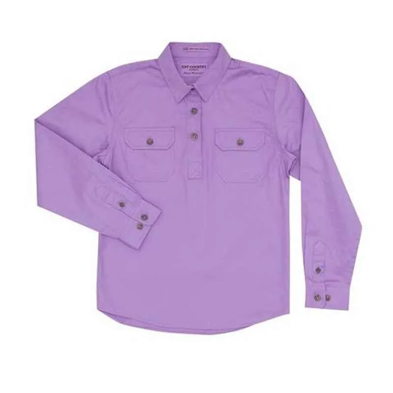 JCA Girls Kenzie Work Shirt