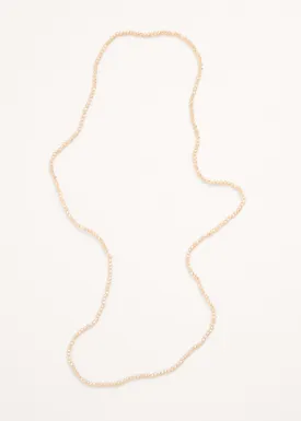 JULI CRYSTAL NECKLACE - PALE PINK