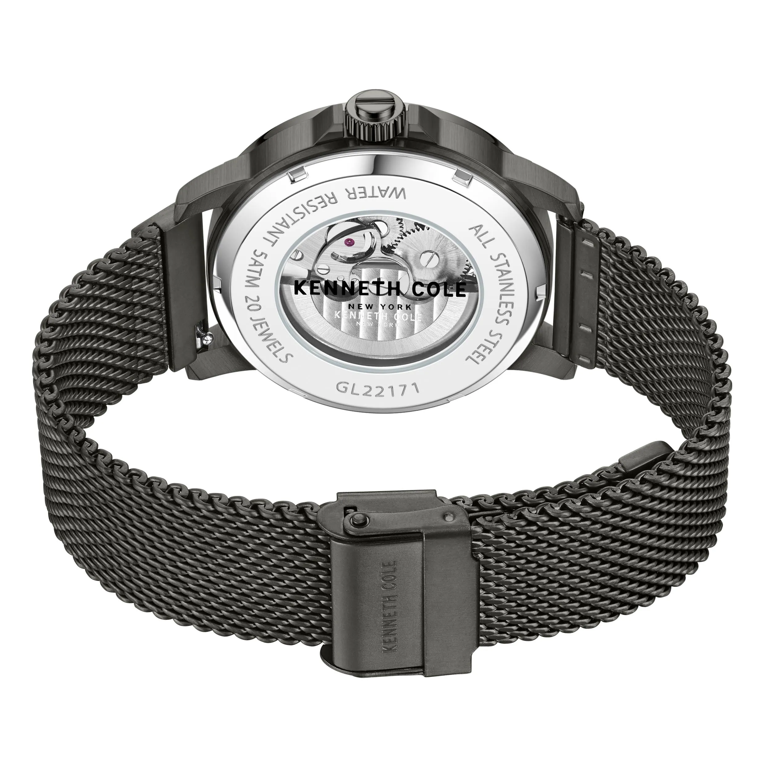 Kenneth Cole New York - KCWGL2217103 - Stainless Steel Wrist Watch for Men
