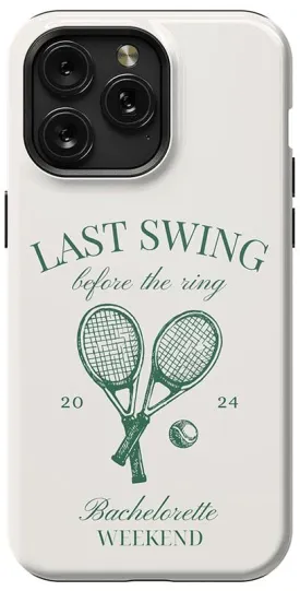 Last Swing | Off-White Bachelorette Case
