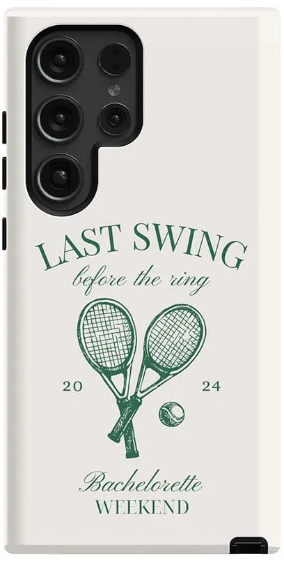 Last Swing | Off-White Bachelorette Case