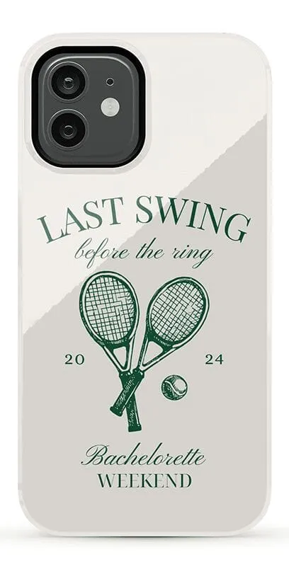 Last Swing | Off-White Bachelorette Case