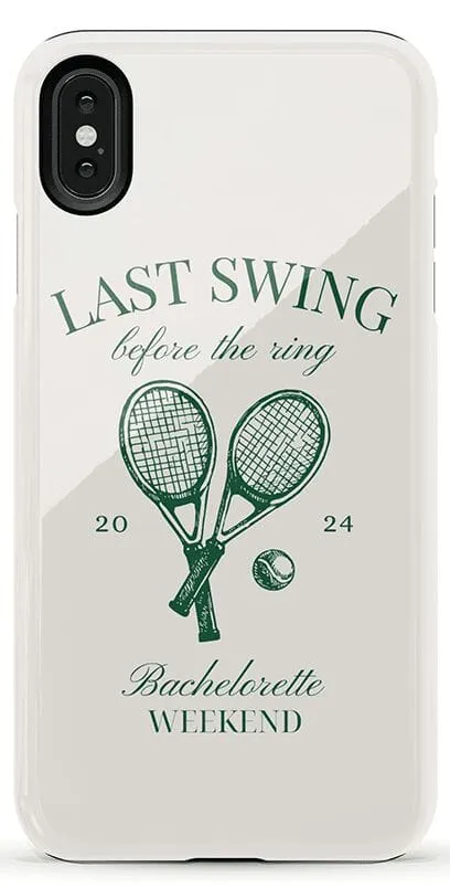 Last Swing | Off-White Bachelorette Case