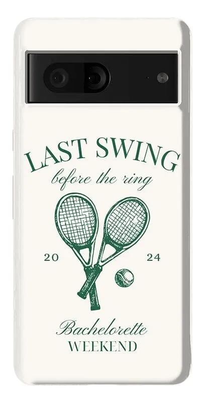 Last Swing | Off-White Bachelorette Case